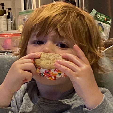 A Child Enjoying a LoloWich Ice Cream Sandwich